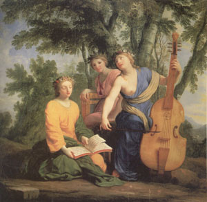 Melpomene Erato and Polymnia (mk05)